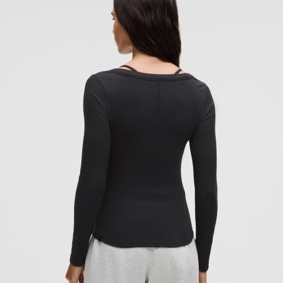 Hold Tight Scoop-Neck Long-Sleeve Shirt - Picture 2 of 3